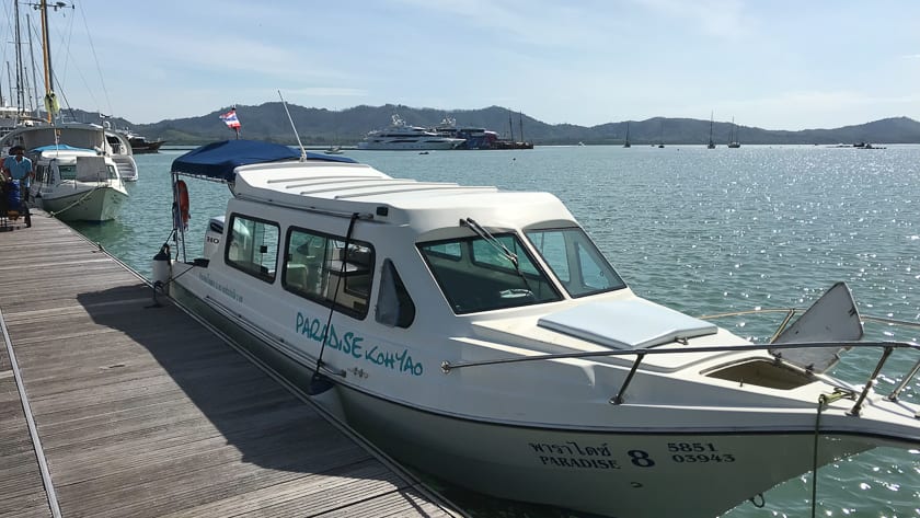 Paradise Koh Yao Speedboat