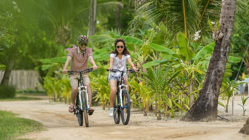 Biking