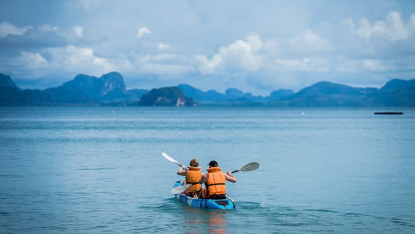 Kayaking