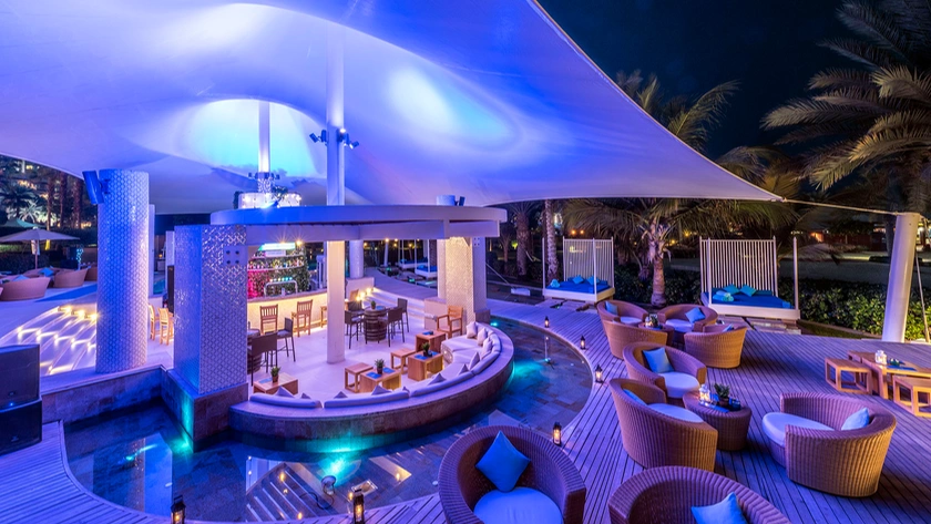 La Baie Lounge at Night
