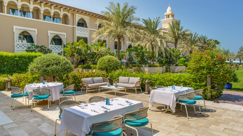 Turquoise Restaurant Terrace
