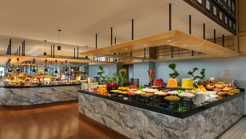 Turquoise Buffet