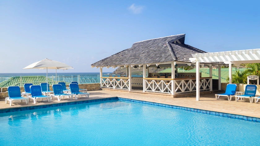 Enjoy a Drink at the Poolside