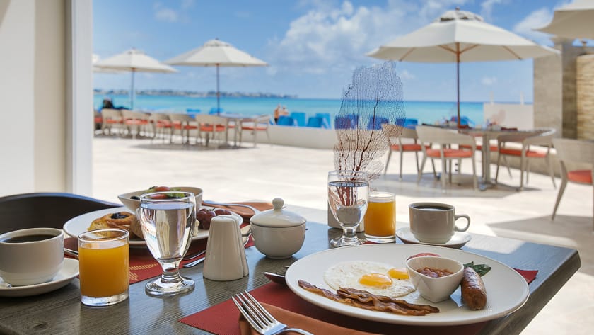Breakfast at Mahogany Restaurant 