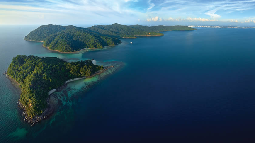 The Nearby Gaya Island