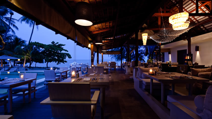 SALA Beach Bar at Night