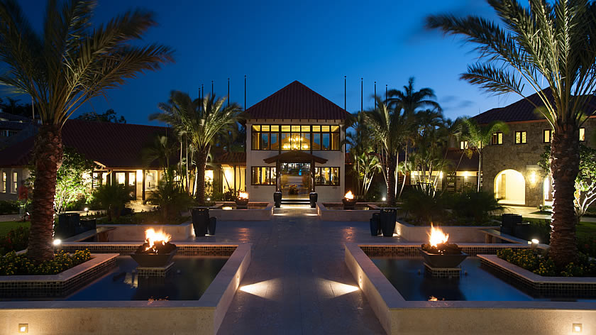 Courtyard at Night