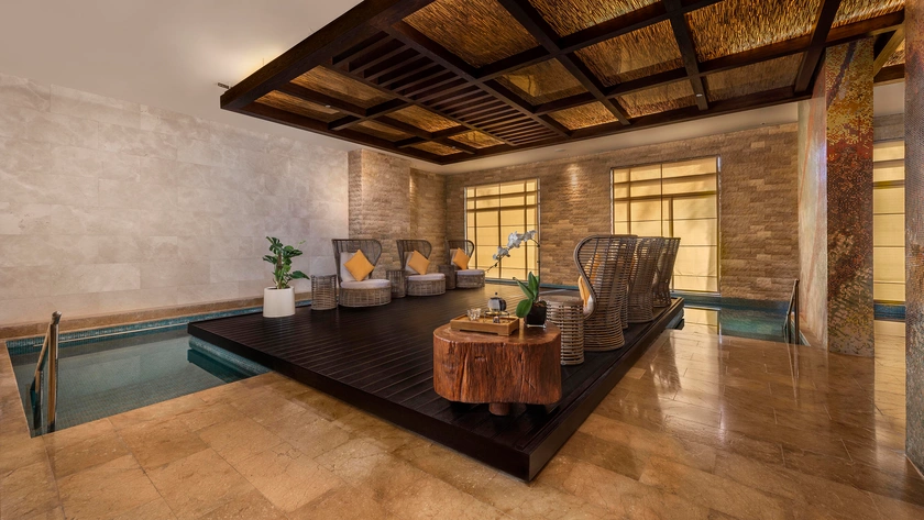 Indoor Jacuzzi at Sofitel SPA