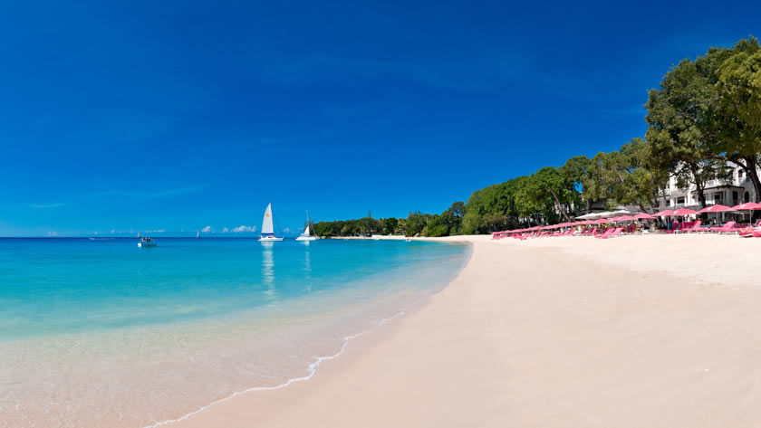 The Beach at Sandy Lane, Barbados