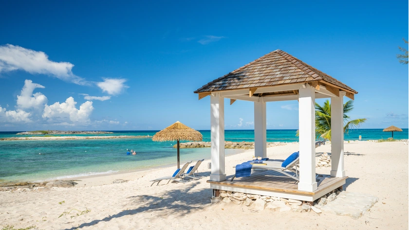 Beach Cabana at Barefoot Cay