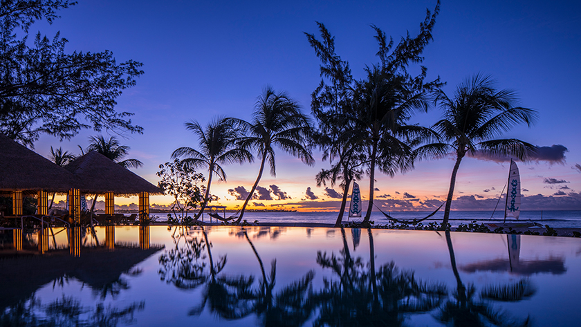 Main Pool at Sunrise