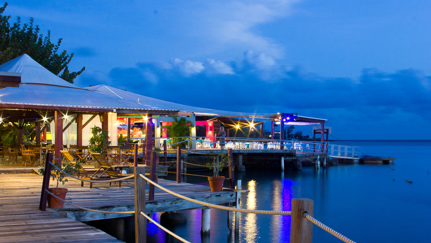 Dodgy Dock Restaurant at Twighlight
