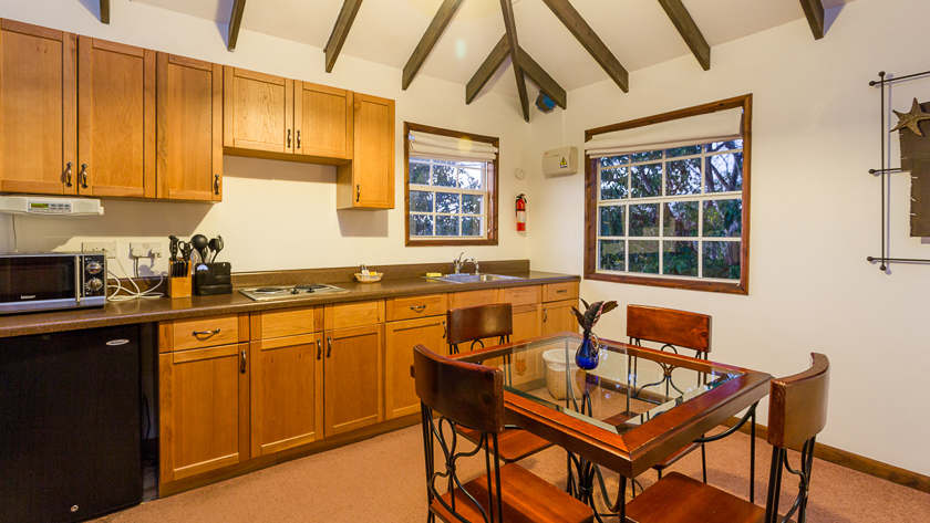 Tower Suites Kitchen and Dining Area 