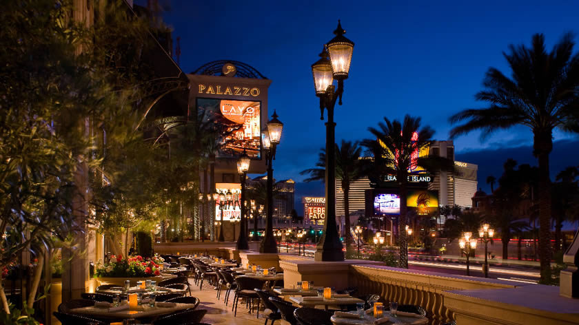 Lavo Terrace at Dusk