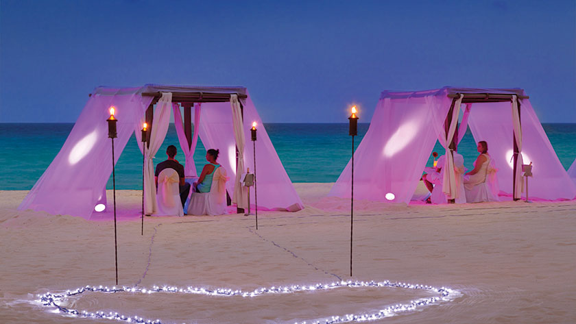 Beach Cabana Dinner