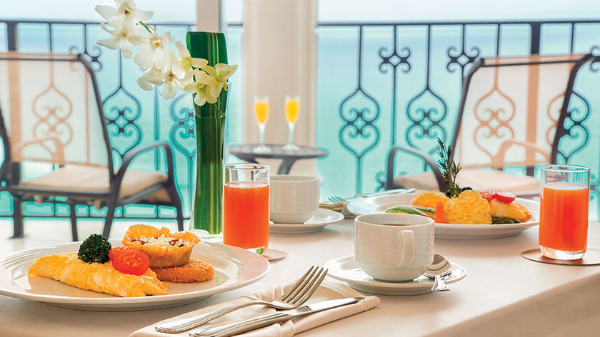 Breakfast on the Balcony