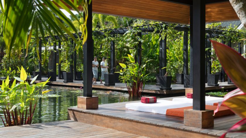 Spa Outdoor Areas 