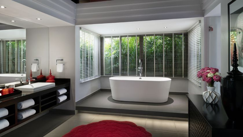 Ocean View Pool Villa Bathroom