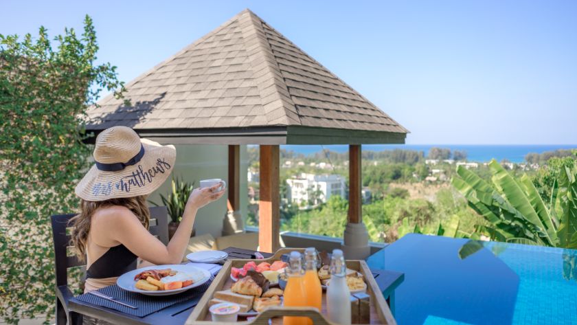 In Villa Breakfast 