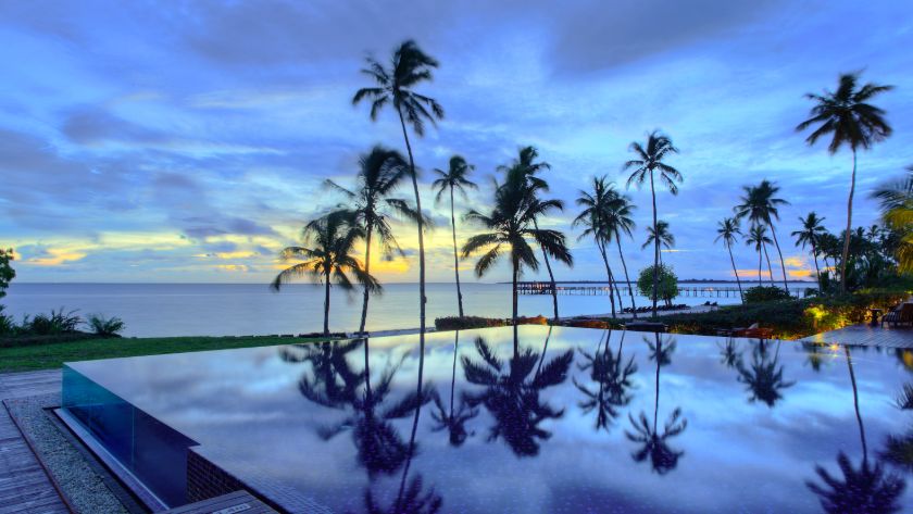 Pool by Night