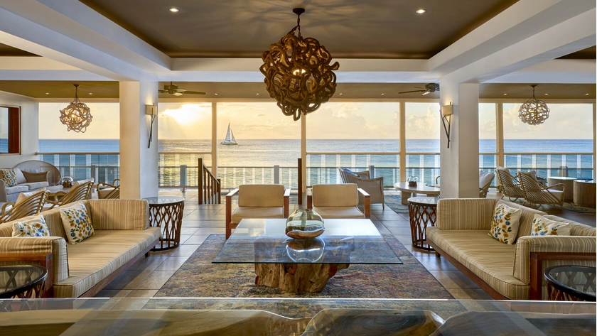 Lobby at Sunset
