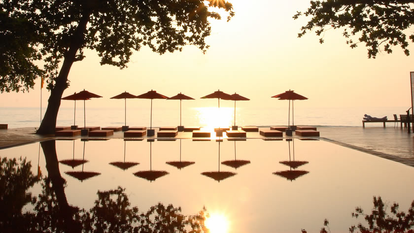 The Red Pool Sunrise