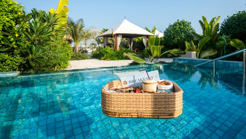 In-Villa Floating Breakfast