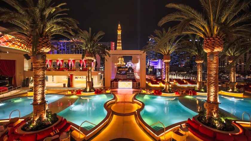 Pool at Night