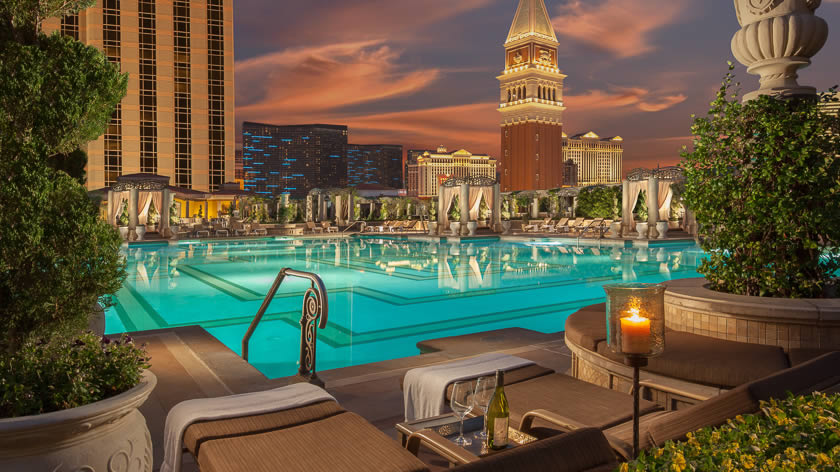 Pool at The Venetian