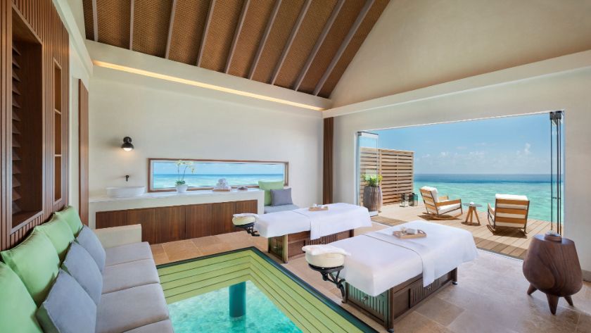 Over Water Spa Villa
