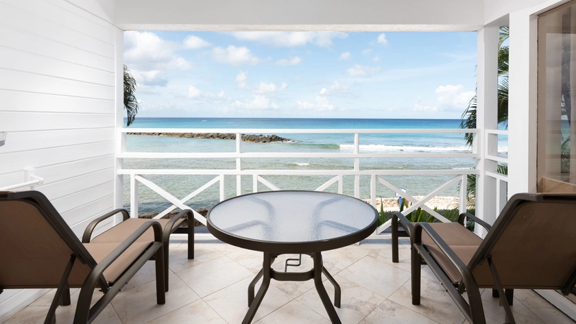 One Bedroom Oceanfront Suite Balcony