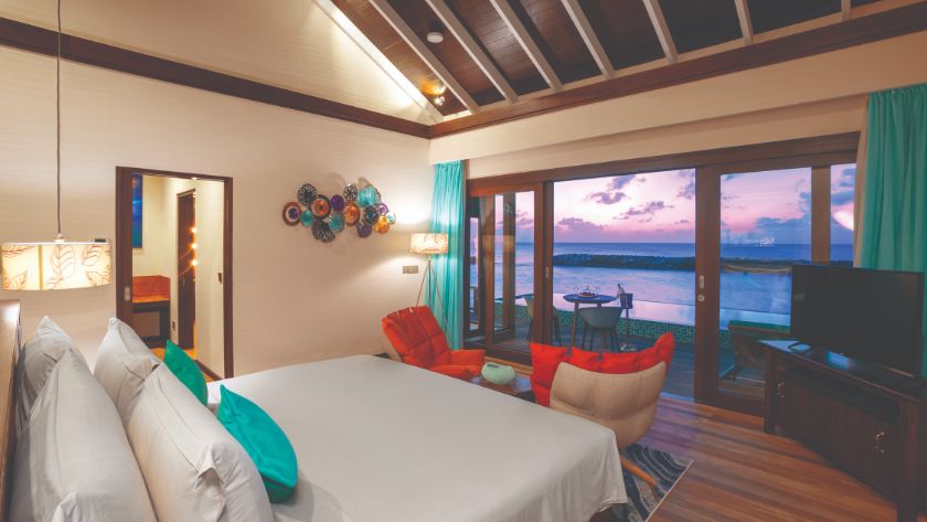 Sunset Water Villa with Pool