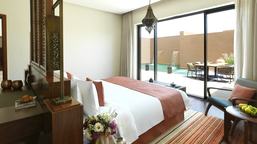 Two Bedroom Garden Pool Villa Master Bedroom