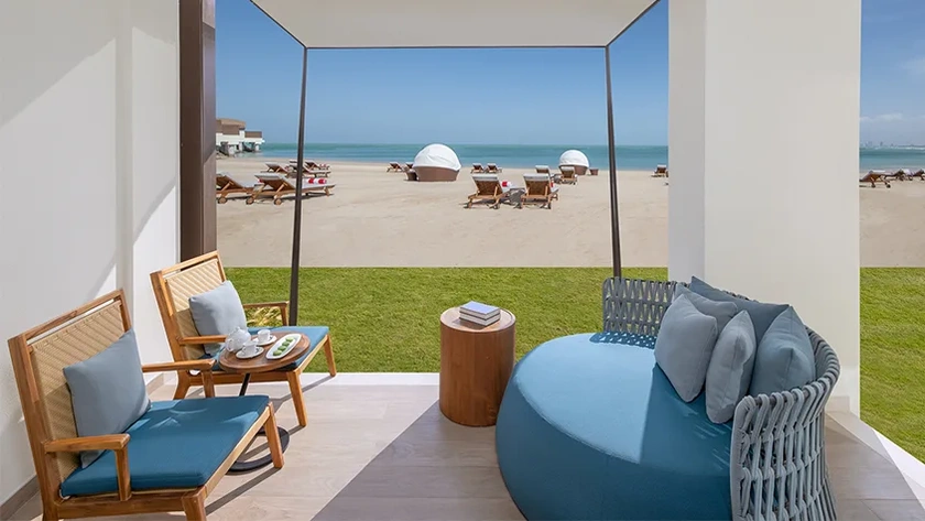 Deluxe Beachfront Room Terrace