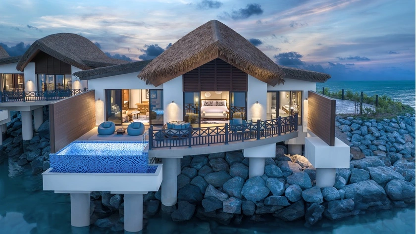 Overwater Villa Pool Exterior