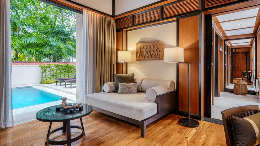 Banyan Pool Villa Living Area