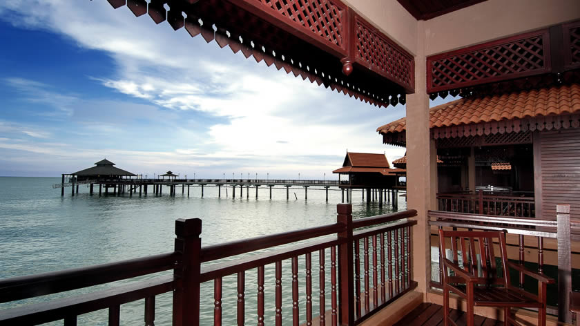 Premier Chalet on Water View from the Balcony
