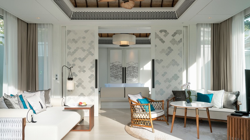Beachfront Pool Villa Interior 