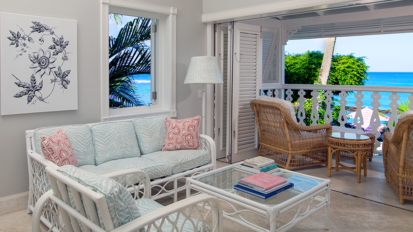 Ocean Front Suite Living Area