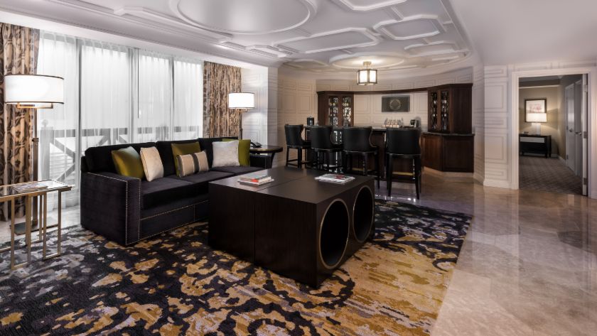 Caesar Palace Julius Executive Suite Living Room