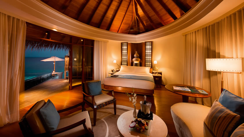 Water Villa Bedroom