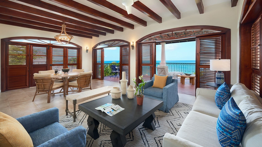 Oceanview Villa Suite Living Room