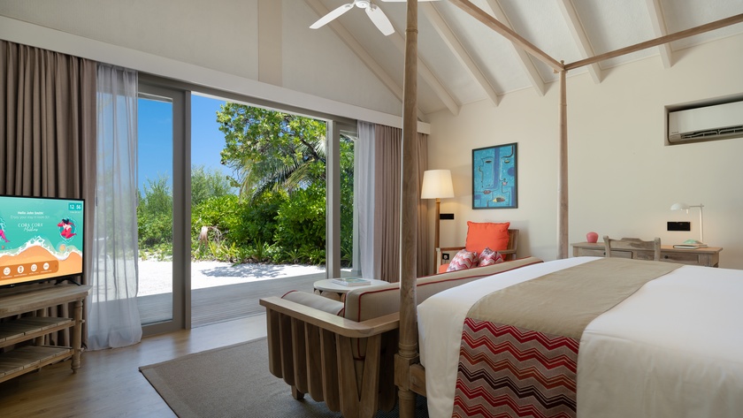 Two Bedroom Family Beach Villa Master Bedroom