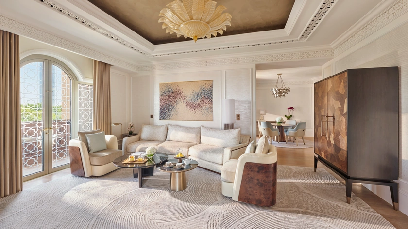 Panoramic Sea View Suite Living Room