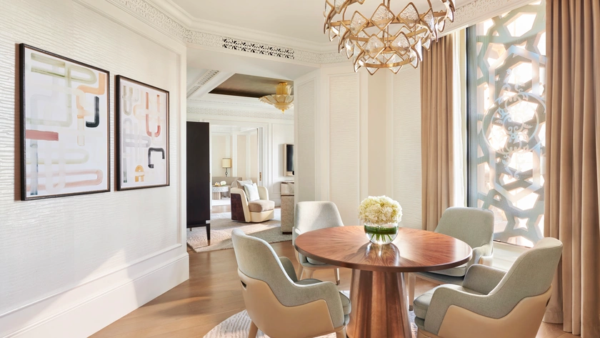 Panoramic Sea View Suite Dining Room
