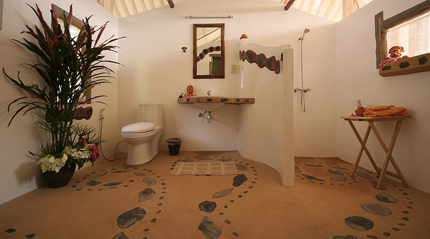 Luxury Tent Bathroom