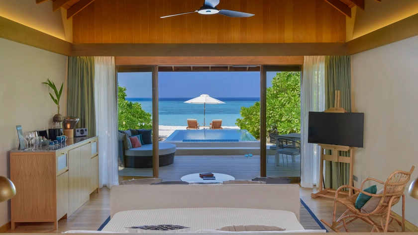 Beach Villa with Pool