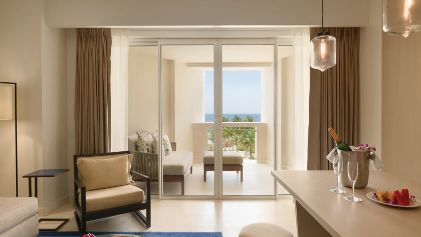 Junior Suite Butler Ocean View Living Room 