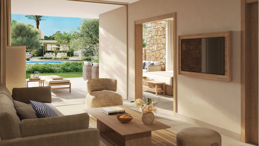 Deluxe One Bedroom Bungalow Suite Private Garden Pool View