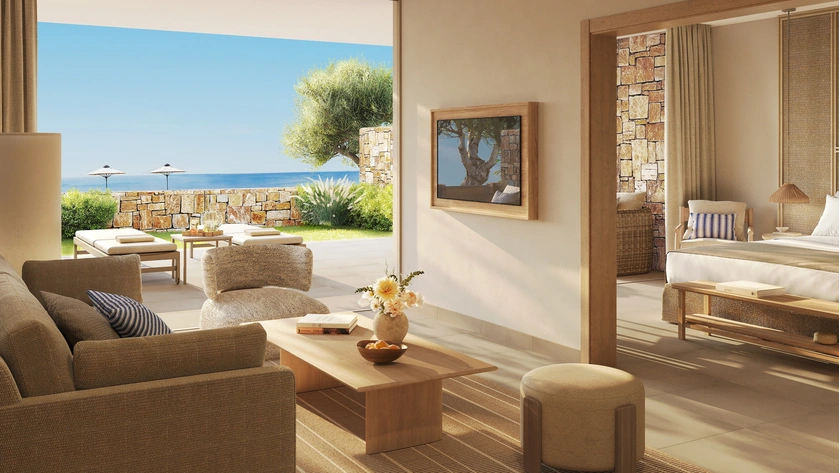 Deluxe Two Bedroom Bungalow Suite Private Garden Beach Front